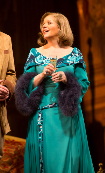 Renée Fleming as Countess Madeleine [Photo by Todd Rosenberg]