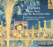 Haendel. Water Music; Music for The Royal Fireworks