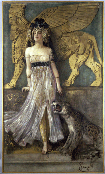 A Babilonia by Cesare Saccaggi (1905)