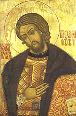 Icon of Alexander Nevsky [Source: Wikipedia]