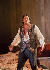 Marcelo Álvarez as Manrico [Photo by Ken Howard courtesy of The Metropolitan Opera]
