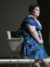 Heidi Melton as Ariadne [Photo by Frédéric Desmesure courtesy of Opéra National de Bordeaux]