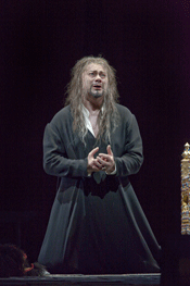 René Pape as Boris Godunov [Photo by Ken Howard courtesy of The Metropolitan Opera]