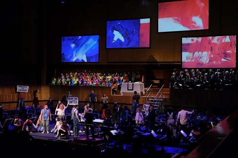 Bernstein’s <em>MASS</em>: directed by Jude Kelly, conducted by Marin Alsop, at the Royal Festival Hall, 6th April 2018