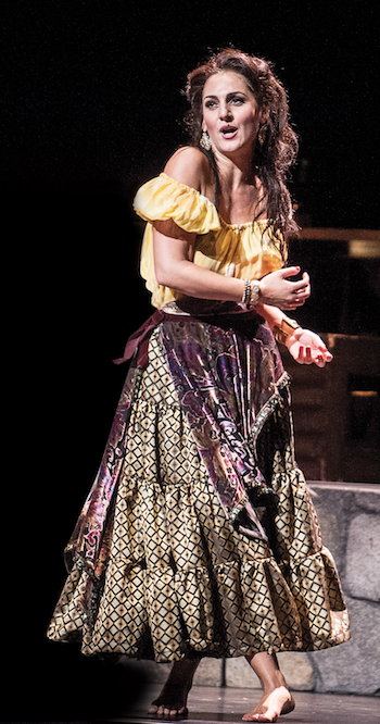 Maya Lahyani as Carmen [Photo courtesy of the Wolftrap Opera, Teddy Wolff]