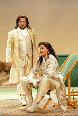 David Daniels as Arsamenes and Susan Graham as Xerxes [Photo by Cory Weaver courtesy of San Francisco Opera]
