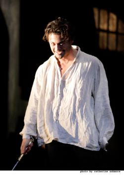 Vittorio Grigolo as Faust [Photo by Catherine Ashmore courtesy of Royal Opera House]