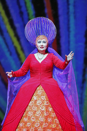 Albina Shagimuratova as The Queen of the Night [Photo by Cory Weaver courtesy of San Francisco Opera]