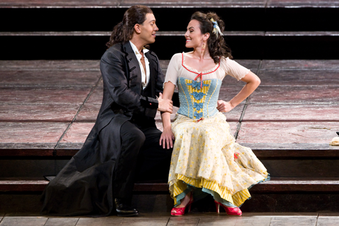 the title role and Isabel Leonard as Zerlina in Mozart's Don Giovanni the title role and Isabel Leonard as Zerlina in Mozart's Don Giovanni