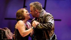 Nina Stemme (Brünnhilde) and Ian Storey (Siegfried). [Photo by Cory Weaver courtesy of San Francisco Opera]