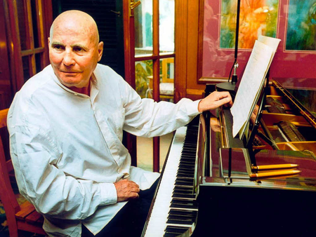 Hans Werner Henze [Photo by Badische Zeitung]