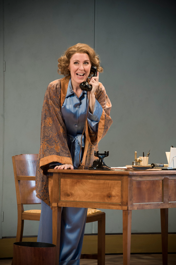 Mary Dunleavy as Christine [Photo by Mike Hoban]