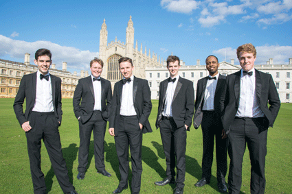 The King's Men [Photo courtesy of Kings College, Cambridge]