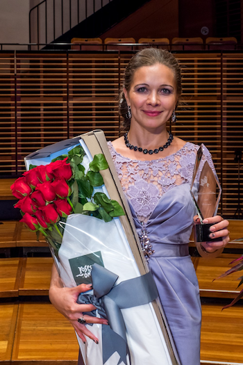 Kseniia Muslanova [Photo courtesy of Elizabeth Connell Prize International Singing Competition]