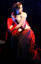 Katherine Rohrer as Lady Macbeth [Photo by Dan Swerdlow]