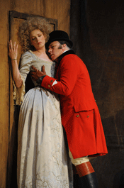 Rachelle Durkin as Countess Almaviva and Peter Coleman-Wright as Count Almaviva [Photo by Branco Gacia courtesy of Opera Australia]