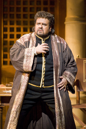 Johan Botha as Otello [Photo by Terrence McCarthy courtesy of San Francisco Opera]