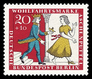 Postage stamp issued in West Berlin in 1965jpg