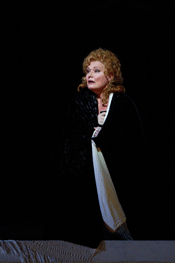 Karita Mattila as Lisa [Photo by Marty Sohl courtesy of The Metropolitan Opera]