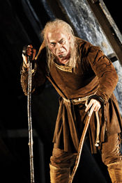 Dmitri Hvorostovsky as Rigoletto [Photo by Johan Persson courtesy of Royal Opera]