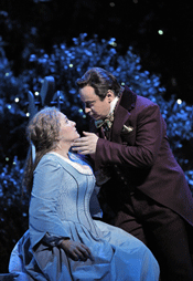 Patricia Racette (Marguerite) and Sefano Secco (Faust) [Photo by Cory Weaver courtesy of San Francisco Opera]