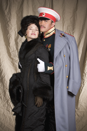 Robert Gierlach (Vronsky) & Kelly Kaduce (Anna Karenina) Photo Credit: Deborah Gray Mitchell