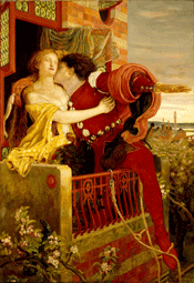 Romeo and Juliet by Ford Maddox Brown (1870) [Source: Wikipedia]
