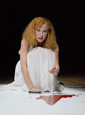 Nadja Michael as Salome [Photo by Terrence McCarthy courtesy of San Francisco Opera]