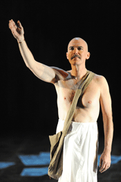  Alan Oke as M. K. Gandhi [Photo by Alastair Muir/ENO]