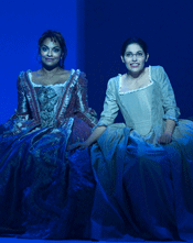 Danielle de Niese and Vivica Genaux (as Ino) [Photo by Alvaro Yanez]