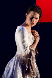 Paula Sides as Emilia in <em>Flavio</em> [Photo by Richard Hubert Smith courtesy of the English Touring Opera]