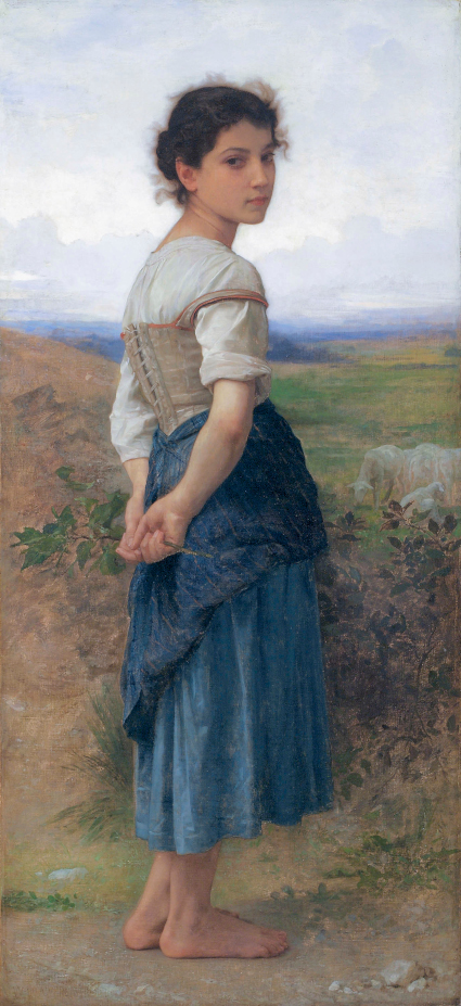 Adolphe-William Bouguereau: The Young Shepherdess, 1895
