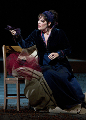 Sondra Radvanovsky as Tosca [Photo by Marty Sohl courtesy of The Metropolitan Opera]