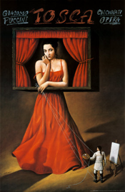 Tosca by Rafal Olbinski