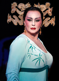 Iréne Theorin as Turandot [Photo by Cory Weaver courtesy of San Francisco Opera]