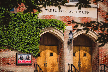 Wadsworth Auditorium [Photo courtesy of Finger Lakes Opera]