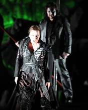 Nina Stemme as Brünnhilde and Vitalij Kowaljow as Wotan [Photo by Marco Brescia & Rudy Amisano, Archivio Fotografico del Teatro alla Scala]