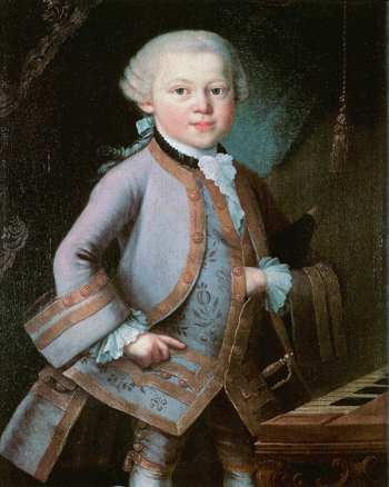 The Boy Mozart [Source: Wikipedia]