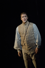 Joseph Kaiser as Tamino [Photo by Mike Hoban courtesy of The Royal Opera House]