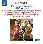 George Frideric Handel.  L’Allegro, il Penseroso ed il Moderato, HWV 55