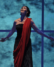 Tamara Mumford as Phaedra [Photo by Kelly & Massa Photography courtesy of Opera Company of Philadelphia]