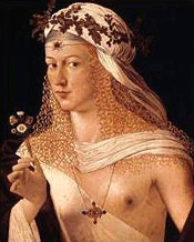 Lucrezia Borgia by Bartolomeo Veneto