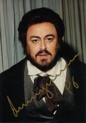 Luciano Pavarotti as Rodolfo