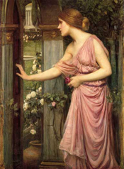 Psyche Entering Cupid's Garden by John William Waterhouse