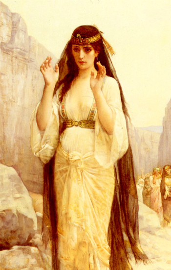 The Daughter of Jephthah by Alexandre Cabanel (1879) [Source: WikiPaintings]