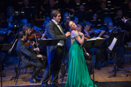 Riccardo Massi and Ermonela Jaho [Photo by Russell Duncan]